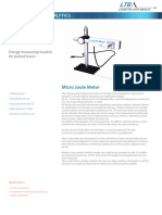 Light. Precision. Analytics.: Micro Joule Meter