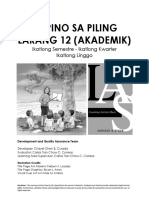 FilipinosaPilingLarang12Akademik q3 Week3 v4