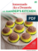 Homemade Snacks and Desserta Ala Xander Kitchen