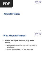 Aircraft Finance With Notes