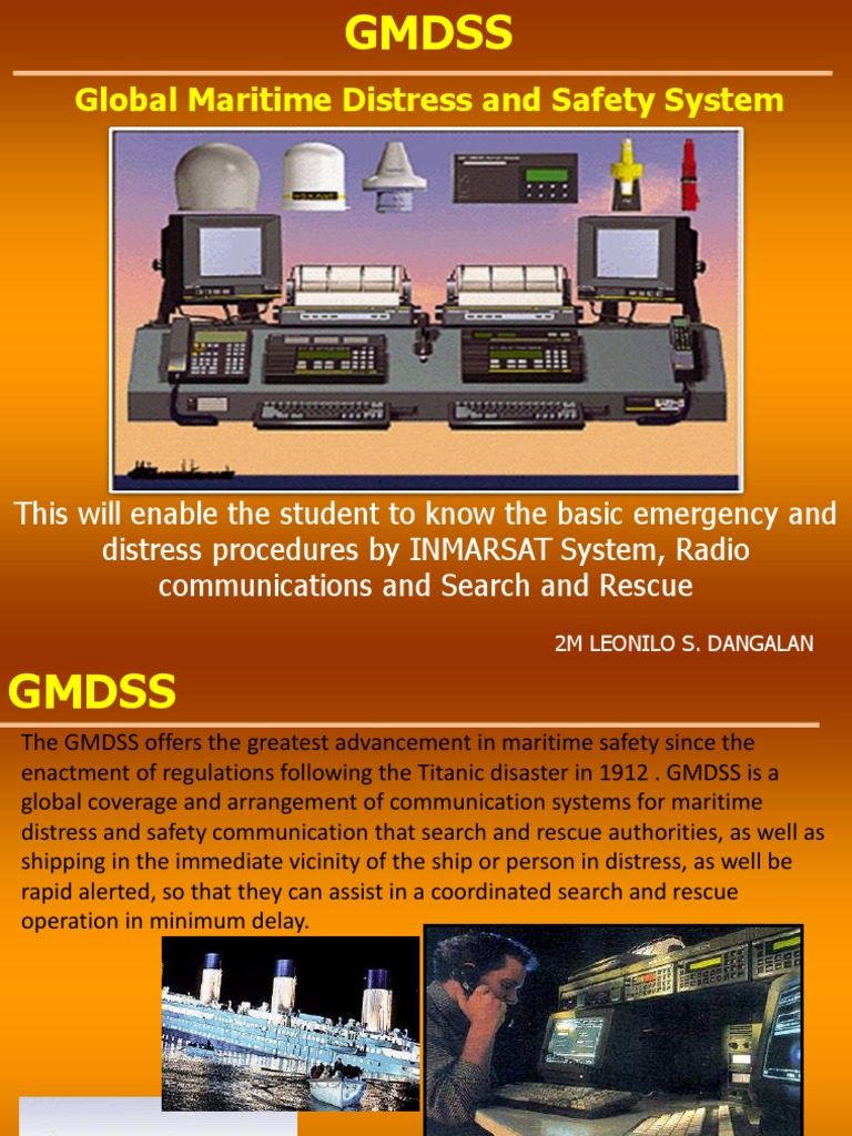 GMDSS Global Maritime Distress And Safety PDF Electronics, 54% OFF