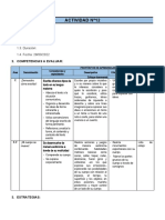 1° Grado - Actividad Del Dia 29 de Marzo