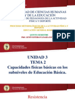 Unidad 3 Tema 2 Capacidades Físicas Básicas