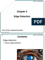Edge Detection: Prof. Fei-Fei Li, Stanford University