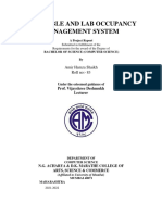 Timetable and Lab Occupancy Management System: Amir Hamza Shaikh Roll No:-83