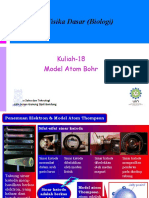 Kuliah-18 Model Atom Bohr