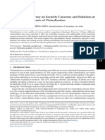 An Exhaustive Survey On Security Concerns and Solutions at Different Components of Virtualization