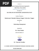 Bachelor of Business Administration: A Study On Employee Performance Appraisal at Adani Power, Tirora, Gondia