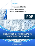 Hidratación en Temporadas de Esfuerzo Mental Intenso