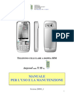 Anycool T55 Manuale Italiano