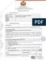 PDC 1er AÑO DE ESCOLARIDAD SEMIPRESENCIAL