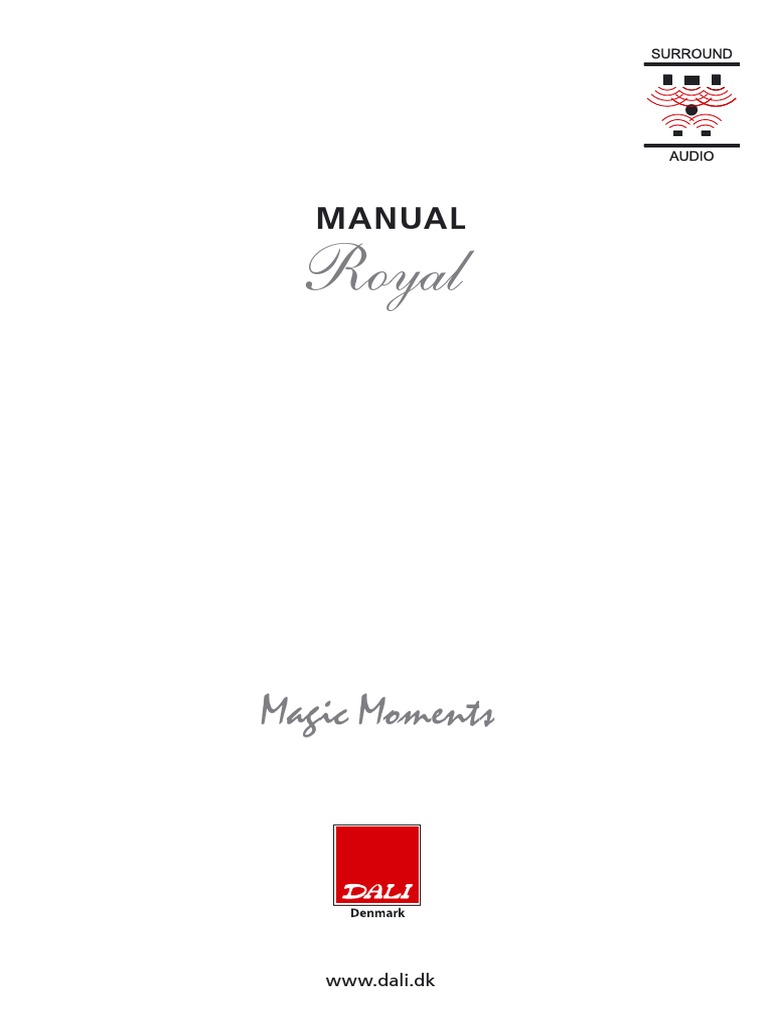 Royal Manual PDF Loudspeaker Amplifier