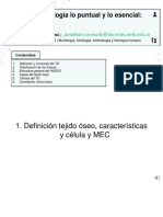 sesion 13. Tejidos  óseo y fisiología