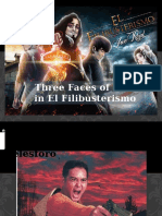 Three Faces of Evil in El Filibusterismo