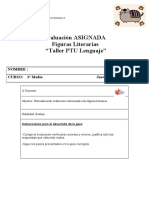 Evaluación Asignada 3° Medio Ptu Lenguaje