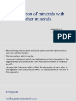 Interaction of Minerals With Other Minerals