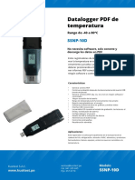 Datalogger de Temperatura PDF SSNP-10D