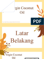 Virgin Coconut Oil: By: Gede Wisnu Ambara Putra/2013031023