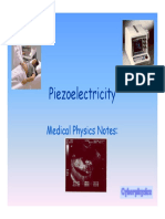 Piezoelectricity: Medical Physics Notes: Ultrasound