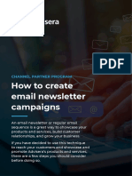 How To Create An Email Newsletter Campaign