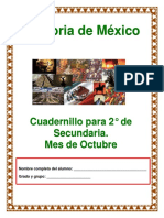 Cuadernillo Segundo Grado Mes de Octubre Sin Respuesta