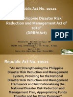 RA 10121 - DRRM Act Tagalog