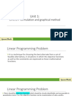 LPP Formulation Techniques