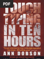 Download Touch Typing in Ten Hours Spend a Few Hours Now and Gain a Valuable Skill for Life-Viny by Yuvaraj Sekar SN56681052 doc pdf