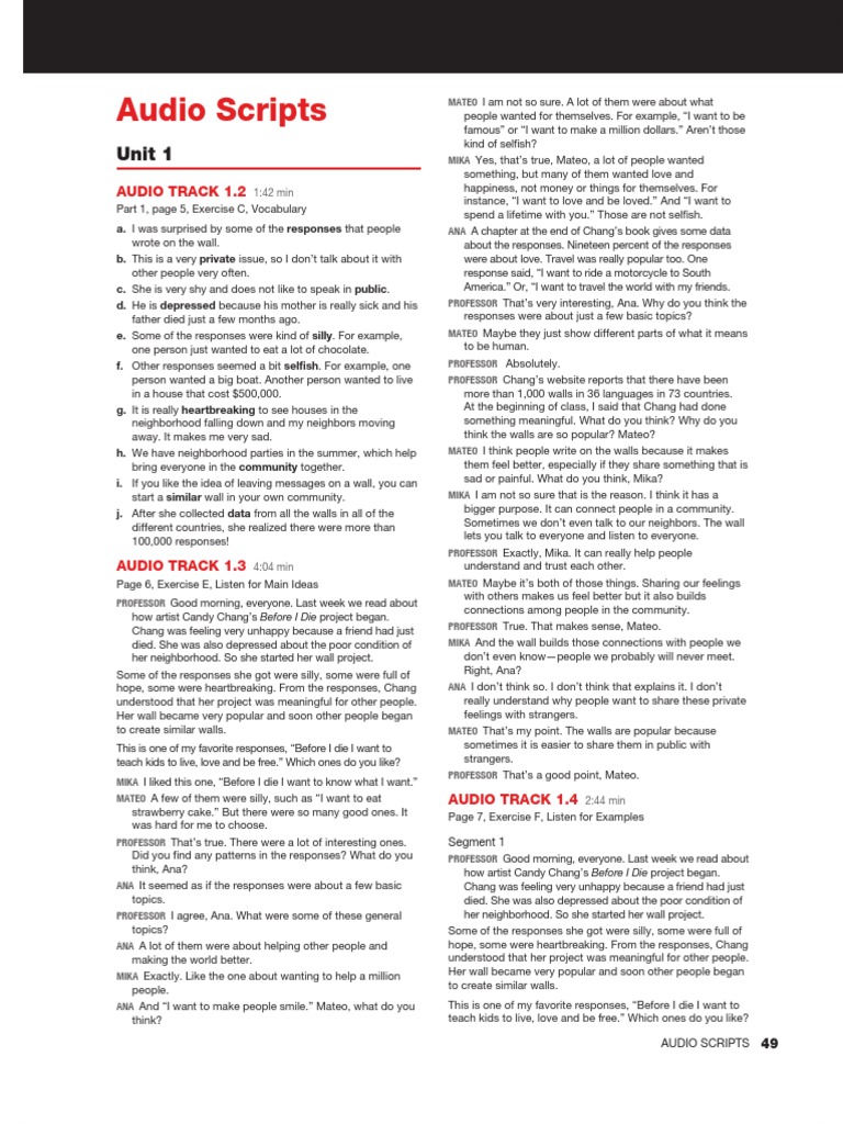 Audio Scripts | PDF | Climate Change | Flood