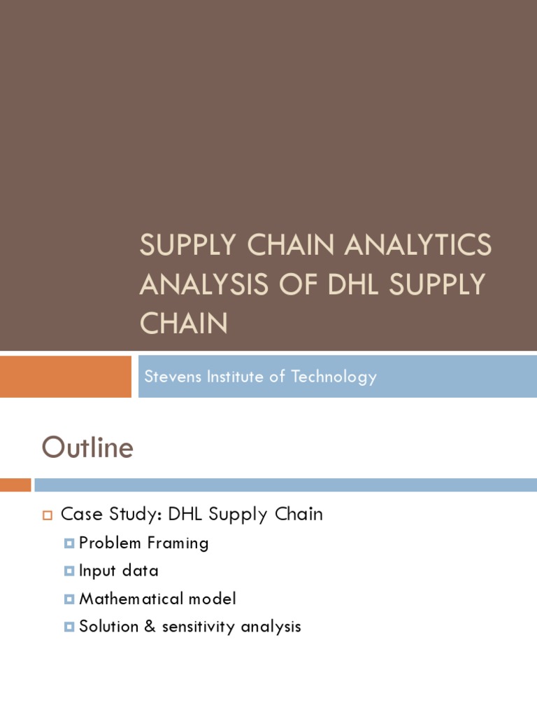 DHL Supply Chain Sustainability Analysis | PDF | Cargo | Supply Chain