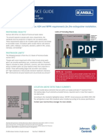 Quick Reference Guide: The Information Below Outlines ADA and NFPA Requirements For Fire Extinguisher Installation