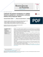 Morales Valdés Et Al. - 2016 - (Limitation of Therapeutic Effort in Paediatric in