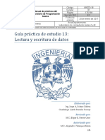 Guía Práctica de Estudio 13: Lectura y Escritura de Datos: Manual de Prácticas Del Laboratorio de Programación Básica