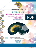 Informe Práctica Viii - Psiquiatría Ii - José Luis Salas Mallqui