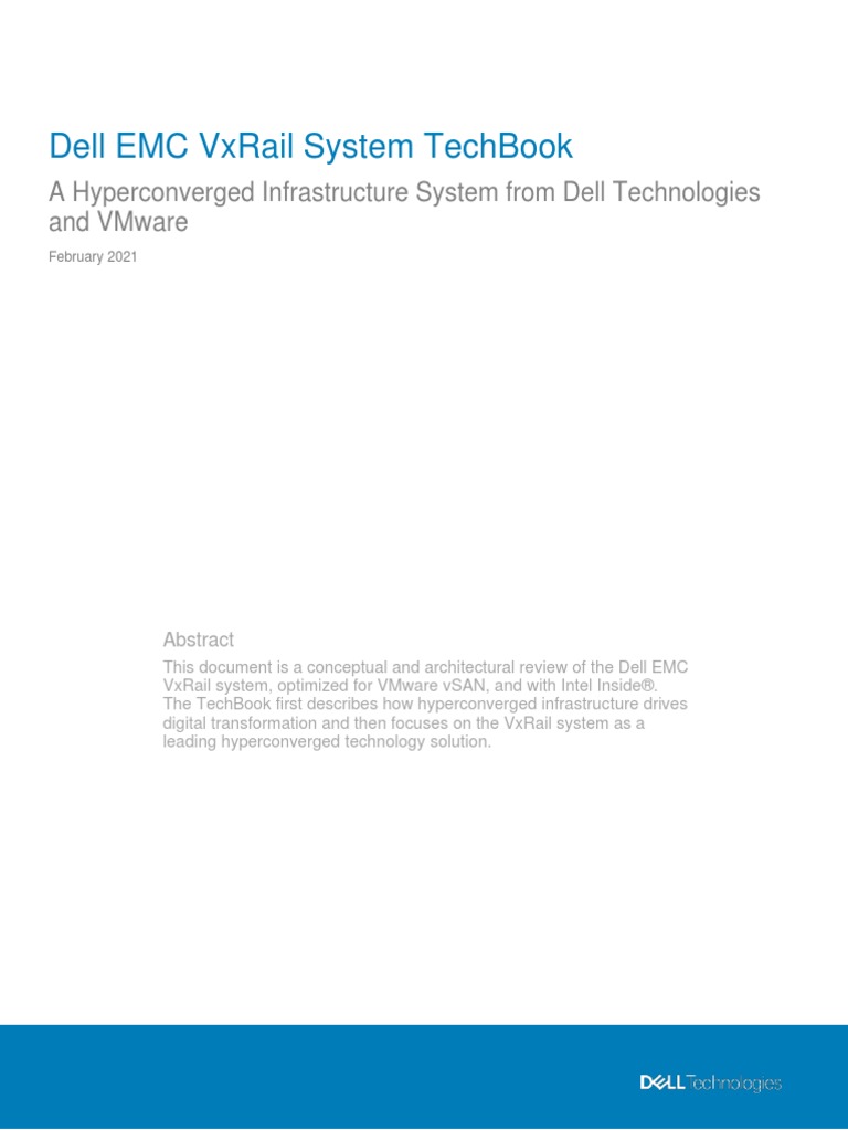 h15104 Vxrail Applia | PDF | Cloud Computing | V Mware