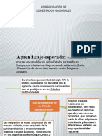 Consolidación de Los Estados Nacionales 1
