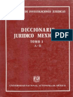 Diccionario Juridico Mexicano. Tomo I (A-B) by Carpizo J.