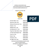 Analisis Regulasi Kelompok E & F