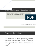 Teoria e Prática do Tribunal do Júri: Como Atuar Perante a Mais Democrática Instituição Jurídica Brasileira