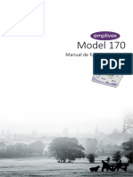 AUDIOMETROh Amplivox Modelo 170 Manual de Funcionamiento Espaol