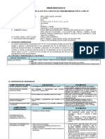 UNIDAD DE APRENDIZAJE 01 - 5to Sec 2022