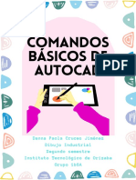 Comandos Basicos de Autocad - Cruces Jiménez Danna Paola