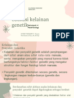 Edukasi Kelainan Genetik