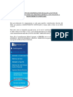 Instructivo compensacion SF de directo a Mono Unif. PARA CONTRIBUYENTE