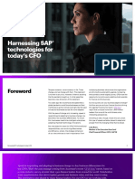 Harnessing SAP Technologies For Today's CFO