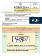 Proyecto 3 - Semana 3 - 3 Ero de Basica - Ficha Pedagogica - Eca - 2021