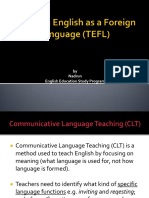 TEFL 9 CLT