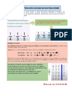 Suma de Fracciones Con MCM