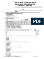 Soal Pat Biologi X