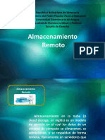 Almacenamiento Remoto